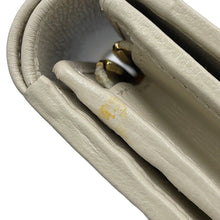 Load image into Gallery viewer, GUCCI Horsebit 1955 Wallet Ivory/Beige621891 Leather/GG Supreme