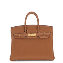 Load image into Gallery viewer, HERMES Birkin Gold Togo Leather Size 25