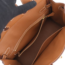 Load image into Gallery viewer, HERMES Birkin Gold Togo Leather Size 25