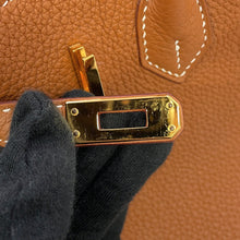 Load image into Gallery viewer, HERMES Birkin Gold Togo Leather Size 25