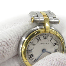 将图像加载到图库查看器中,CARTIER PANTHERE Vendome 1 Row SM W24mm Stainless Steel K18YG Ivory Dial84084242
