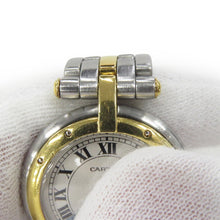 将图像加载到图库查看器中,CARTIER PANTHERE Vendome 1 Row SM W24mm Stainless Steel K18YG Ivory Dial84084242