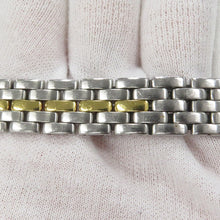 将图像加载到图库查看器中,CARTIER PANTHERE Vendome 1 Row SM W24mm Stainless Steel K18YG Ivory Dial84084242