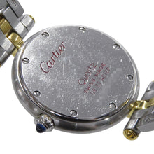 将图像加载到图库查看器中,CARTIER PANTHERE Vendome 1 Row SM W24mm Stainless Steel K18YG Ivory Dial84084242
