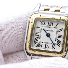 Load image into Gallery viewer, CARTIER PANTHERE de Cartier SM H30mm×W22mm Stainless Steel K18YG Silver DialW2PN0006