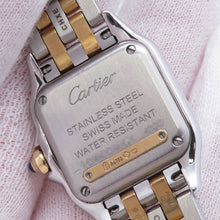 Load image into Gallery viewer, CARTIER PANTHERE de Cartier SM H30mm×W22mm Stainless Steel K18YG Silver DialW2PN0006