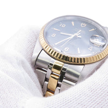 Load image into Gallery viewer, TUDOR Prince Date W34mm Stainless Steel K18YG Black Dial74033