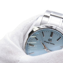 Load image into Gallery viewer, SEIKO Grand Seiko Heritage Collection Mechanical Hi-Beat 36000 W37mm Stainless Steel Ice blue DialSBGH347