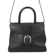 将图像加载到图库查看器中,Delvaux Delvaux Brion Black Calf Leather Size MM