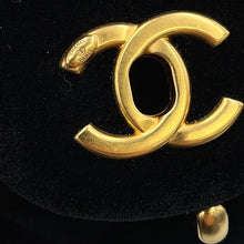 Load image into Gallery viewer, CHANEL Matelasse Mini 2WAY Handbag Black Velvet