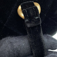 Load image into Gallery viewer, CHANEL Matelasse Mini 2WAY Handbag Black Velvet