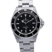 Load image into Gallery viewer, ROLEX Submariner No-Date W40mm Stainless Steel Black Dial14060M