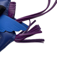 Load image into Gallery viewer, HERMES Rodeo Pegasus Blue Saphir/Violet/Blue France Lambskin Size PM