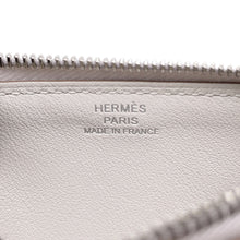Load image into Gallery viewer, HERMES Zip Ango Chaine d'Ancre Card Case Grisper/Mangrove/Gripantan Swift Leather