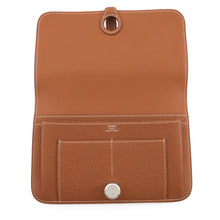 将图像加载到图库查看器中,HERMES Dogon Duo Gold Togo Leather