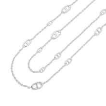 Load image into Gallery viewer, HERMES Chaine d'Ancre Farandole Necklace Size 120