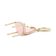 Load image into Gallery viewer, Dior Chair motif Icon Bag Charm PinkV1975WOMML_D25K Metal Satin