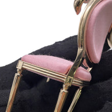 Load image into Gallery viewer, Dior Chair motif Icon Bag Charm PinkV1975WOMML_D25K Metal Satin