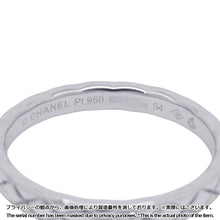 Load image into Gallery viewer, CHANEL Coco Crush Collection Wedding Rings Size Small/54/#14J11354 Pt950