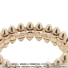Load image into Gallery viewer, CARTIER Crash de Cartier Ring Size Small/55/#15B4238400 18K Yellow Gold