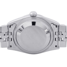 Load image into Gallery viewer, ROLEX Datejust W36mm Stainless Steel 18KWG Black Dial16234G