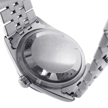 Load image into Gallery viewer, ROLEX Datejust W36mm Stainless Steel 18KWG Black Dial16234G