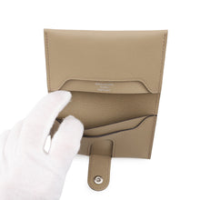 Load image into Gallery viewer, HERMES RMS Card Case Beige de Weimar Evercolor