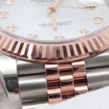 Load image into Gallery viewer, ROLEX Datejust 41 W41mm Stainless Steel K18PG White Shell Dial126331G