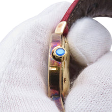 Load image into Gallery viewer, CARTIER Must-have Cartier Ronde W32mm Gold Plated Leather White DialW1006922