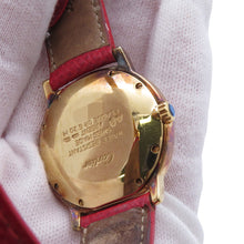Load image into Gallery viewer, CARTIER Must-have Cartier Ronde W32mm Gold Plated Leather White DialW1006922