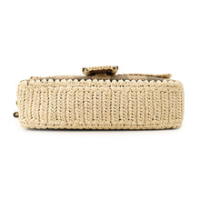 将图像加载到图库查看器中,FENDI Bucket 2-way Bag Beige/Brown8BR600 Raffia Canvas