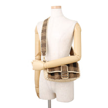 将图像加载到图库查看器中,FENDI Bucket 2-way Bag Beige/Brown8BR600 Raffia Canvas
