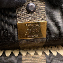 将图像加载到图库查看器中,FENDI Bucket 2-way Bag Beige/Brown8BR600 Raffia Canvas