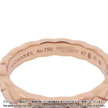 Load image into Gallery viewer, CHANEL Coco Crush Collection Ring Size 47/#7J11785 18K Pink Gold