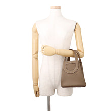 Load image into Gallery viewer, HERMES in-the-loop Tote Bag Etoupe Taurillon Clemence Swift Leather Size 18