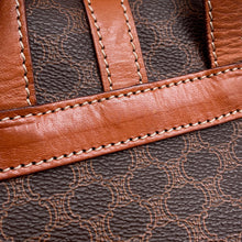 Load image into Gallery viewer, CELINE Macadam Twin Mini Backpack Brown PVC Leather