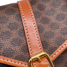 Load image into Gallery viewer, CELINE Macadam Twin Mini Backpack Brown PVC Leather