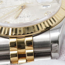 Load image into Gallery viewer, ROLEX Datejust W36mm Stainless Steel K18YG Silver Dial116233G