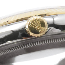 Load image into Gallery viewer, ROLEX Datejust W36mm Stainless Steel K18YG Silver Dial116233G
