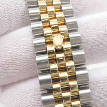 Load image into Gallery viewer, ROLEX Datejust W36mm Stainless Steel K18YG Silver Dial116233G