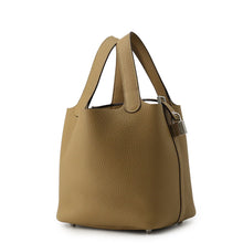 将图像加载到图库查看器中,HERMES Picotin Lock DuneH056289CK2D Taurillon Clemence Size PM
