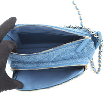 Load image into Gallery viewer, CHANEL Matelasse ChainShoulder Bag BlueAP4349 Denim