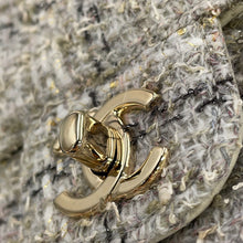 Load image into Gallery viewer, CHANEL Matelasse Single Flap ChainShoulder Bag GrayAS5670-B21492-U2666 Tweed Size 20