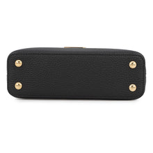 Load image into Gallery viewer, LOUIS VUITTON Capucines EW NoirM29443 Taurillon Leather Size MINI