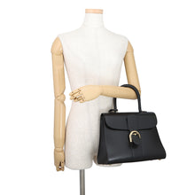 Load image into Gallery viewer, Delvaux Brillon BlackAA0483AAM099ZDO Box Calf Leather Size MM