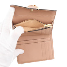 Load image into Gallery viewer, Delvaux Brillon Compact Wallet Tender BeigeAB0616AAU024FDO Rodeo Grained Calf Leather