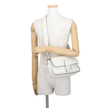 Load image into Gallery viewer, FENDI Selleria Baguette Bag White8BR600 Calf Leather Size Medium