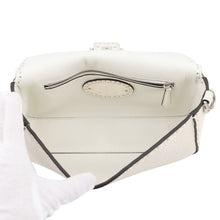 Load image into Gallery viewer, FENDI Selleria Baguette Bag White8BR600 Calf Leather Size Medium