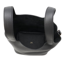 将图像加载到图库查看器中,HERMES Picotin Lock Black Taurillon Clemence Size PM