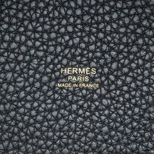 将图像加载到图库查看器中,HERMES Picotin Lock Black Taurillon Clemence Size PM